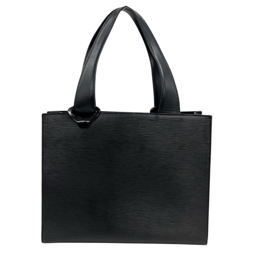 LOUIS VUITTON LV Louis Vuitton Tote Bag Gemo Epi M52452 Handbag Black Men's W...